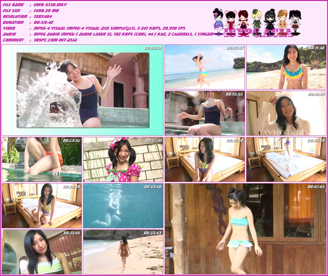 長野せりな  DVD 「プニっちゃいます！　長野せりな」 人気アイドルユニット・アイドリング!!!のアイドリング13号として活躍する長野せりなちゃんのイメージ。初の海外ロケでバリ島を訪れた彼女が制服や水着、コスプレなどの衣装を着て、キュートに魅せる！